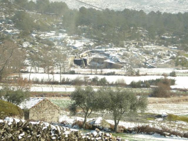 فيلا Pinheirinhos - Quinta De Sao Caetano Carapito المظهر الخارجي الصورة